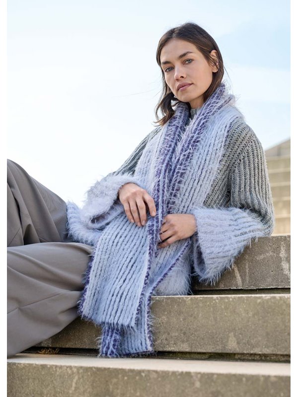 Lana Grossa BRIOCHE-SJAL Basta & Cool Merino