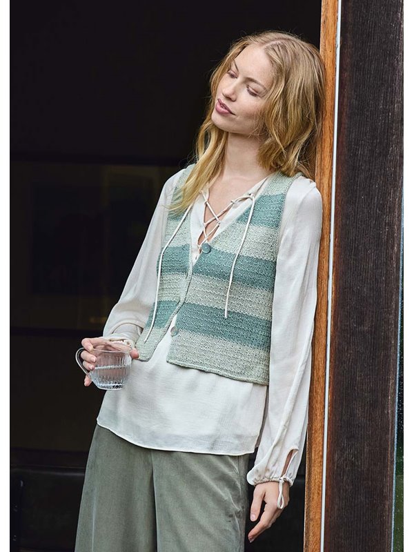 Lana Grossa VEST Solo Lino