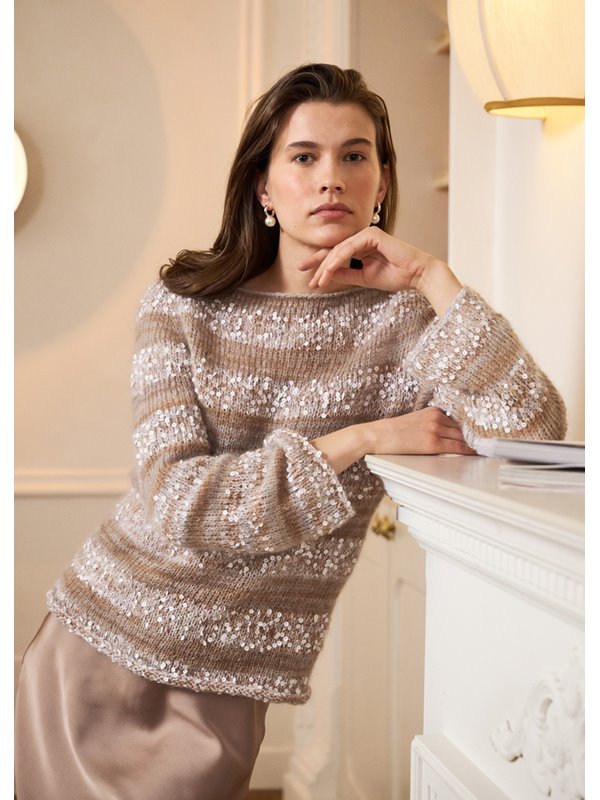 Lana Grossa SWEATER Superkid Seta & Cosmo