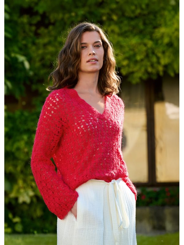 Lana Grossa HÆKLET PULLOVER Setasuri