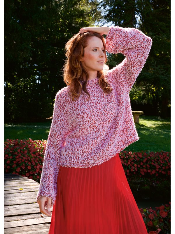 Lana Grossa PULLOVER Summer Softness & Frizzante