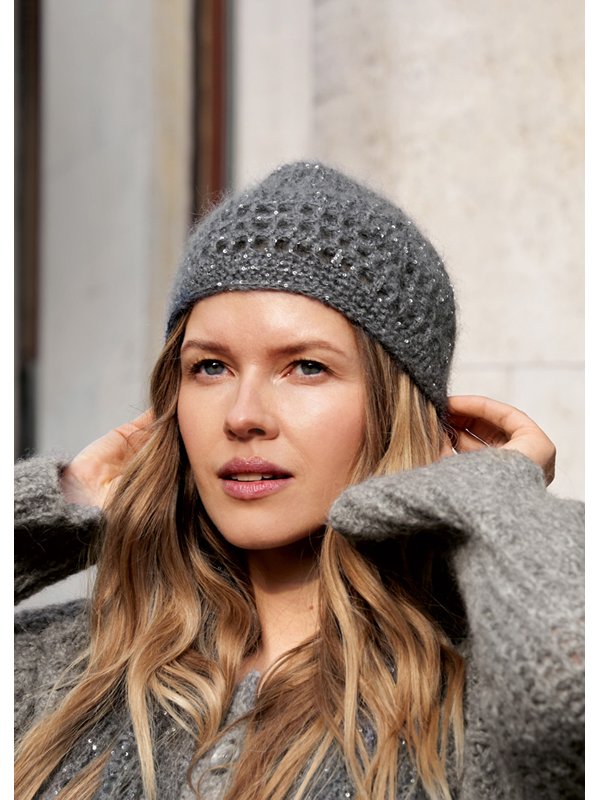 Lana Grossa HUE I NETMØNSTER Filo di Gio & Glamour