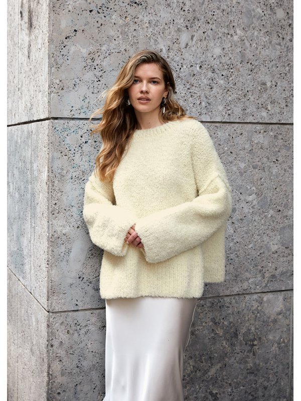 Lana Grossa PULLOVER Pelliccia