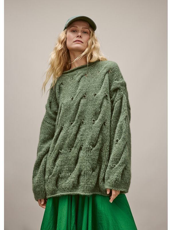 Lana Grossa OVERSIZED-SWEATER Mohair di Gio