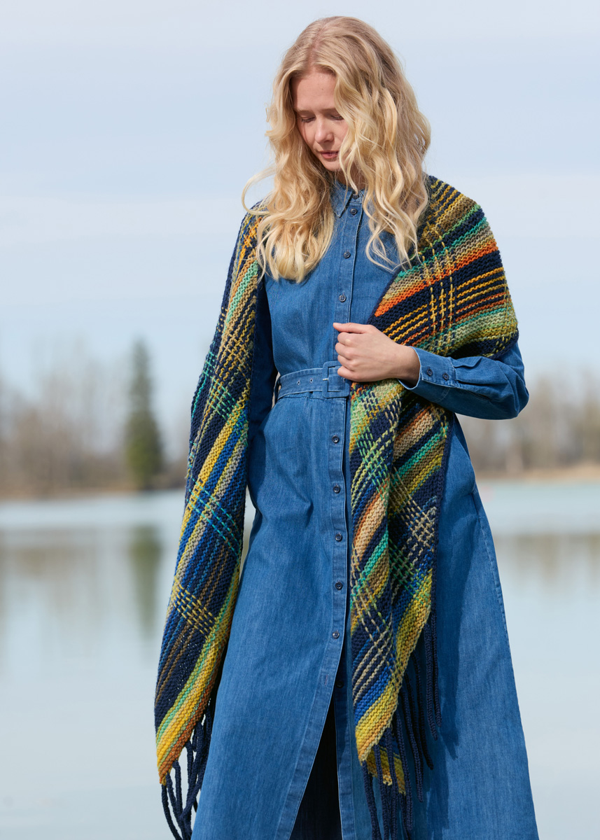 STOLA Farfalla & Cool Merino fra Lana Grossa