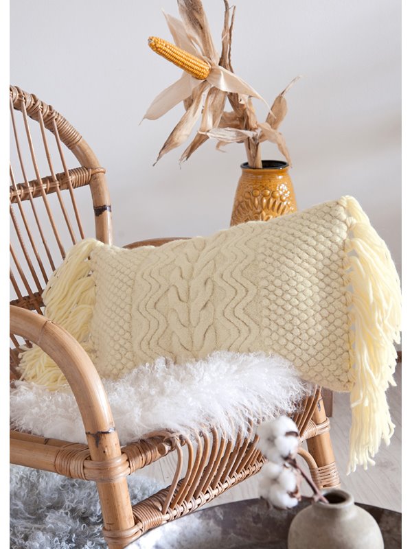 Lana Grossa PUDEBETRÆK Feltro - Strikkeopskrift (NO)