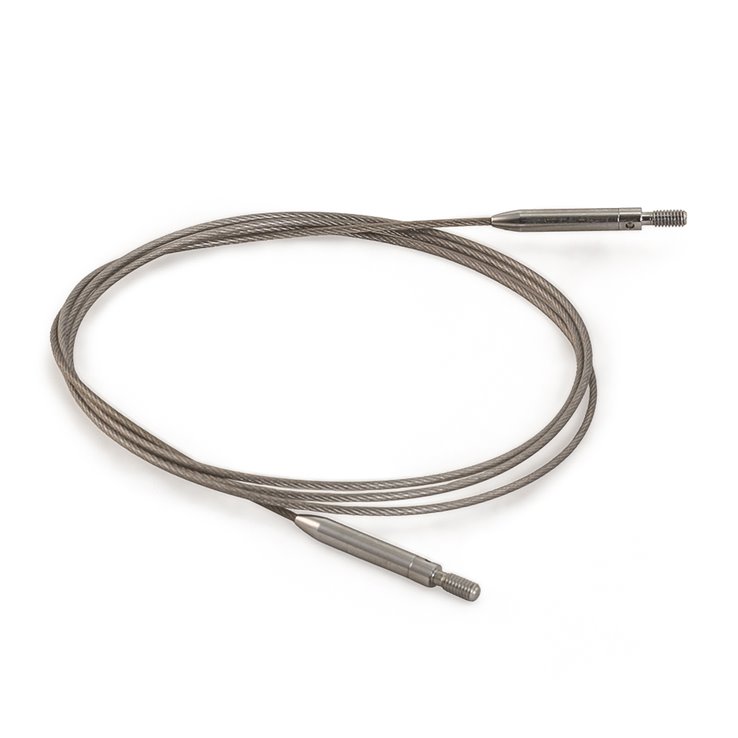 Lana Grossa Dreibar kabel Vario i rostfrit stål, fin, 100 cm