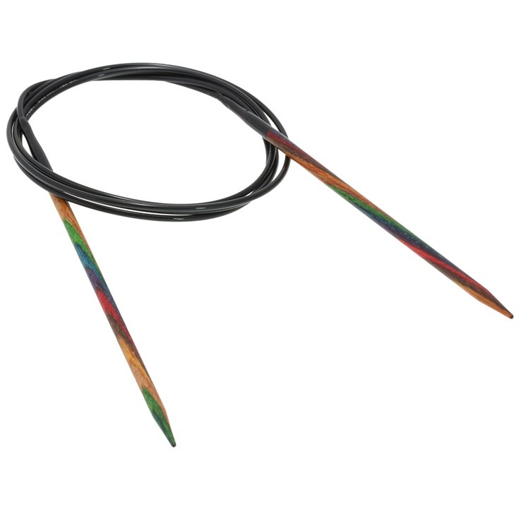 Lana Grossa Rundpind Design Træ Multicolor Str. 3,5/120cm