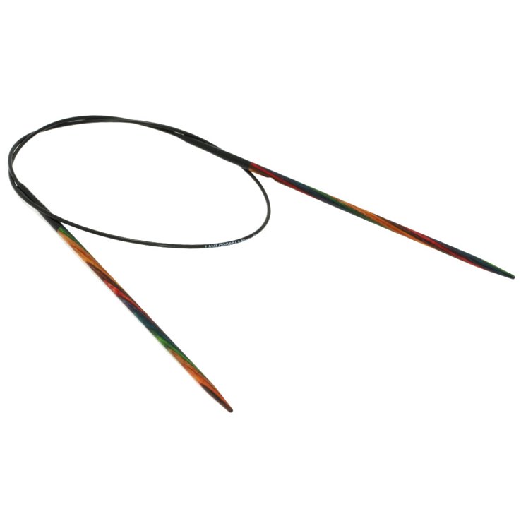 Lana Grossa Rundpind Design Træ Multicolor Str. 3,0/60cm