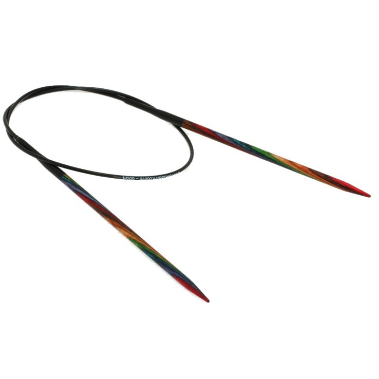 Lana Grossa Rundpind Design Træ Multicolor Str. 4,0/60cm