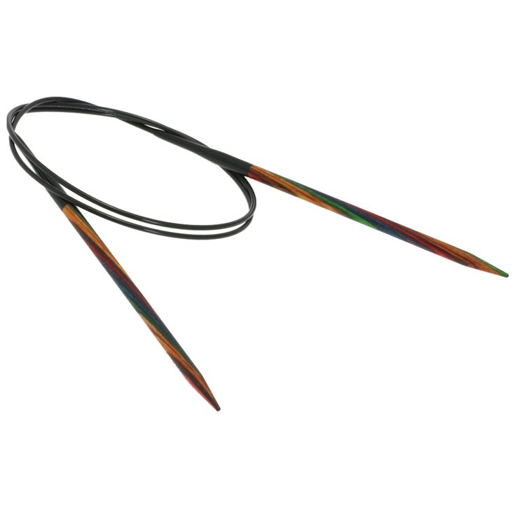 Lana Grossa Rundpind Design Træ Multicolor Str. 4,5/80cm