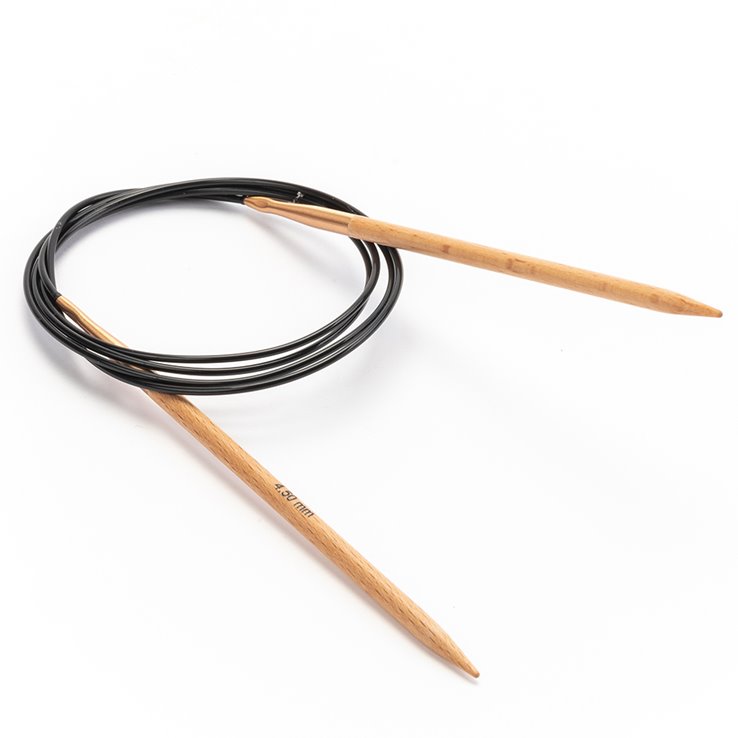 Lana Grossa Rundpind bøg st. 4,5/120cm