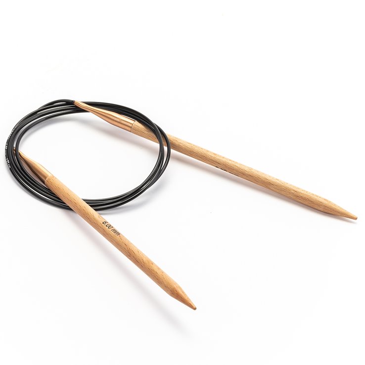 Lana Grossa Rundpind bøg st. 6,0/120cm