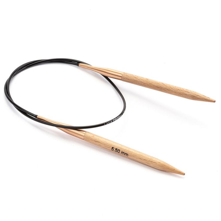 Lana Grossa Rundpind bøg st. 5,5/ 50cm