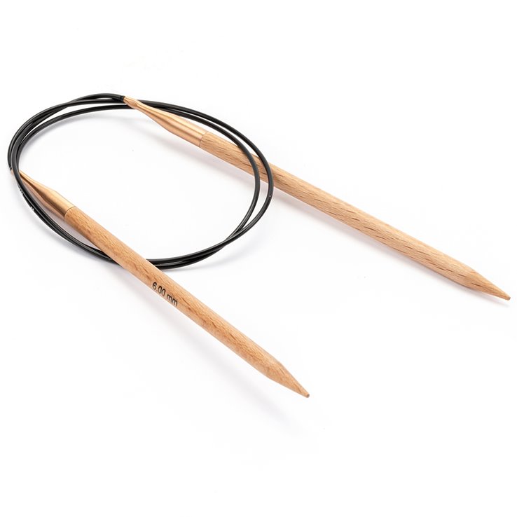 Lana Grossa Rundpind bøg st. 6,0/ 80cm