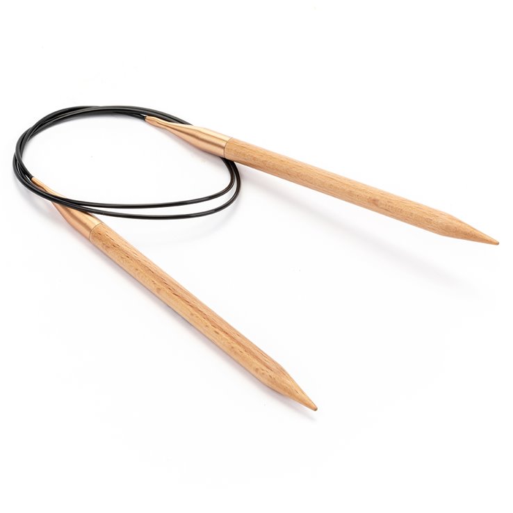 Lana Grossa Rundpind bøg st. 8,0/ 80cm