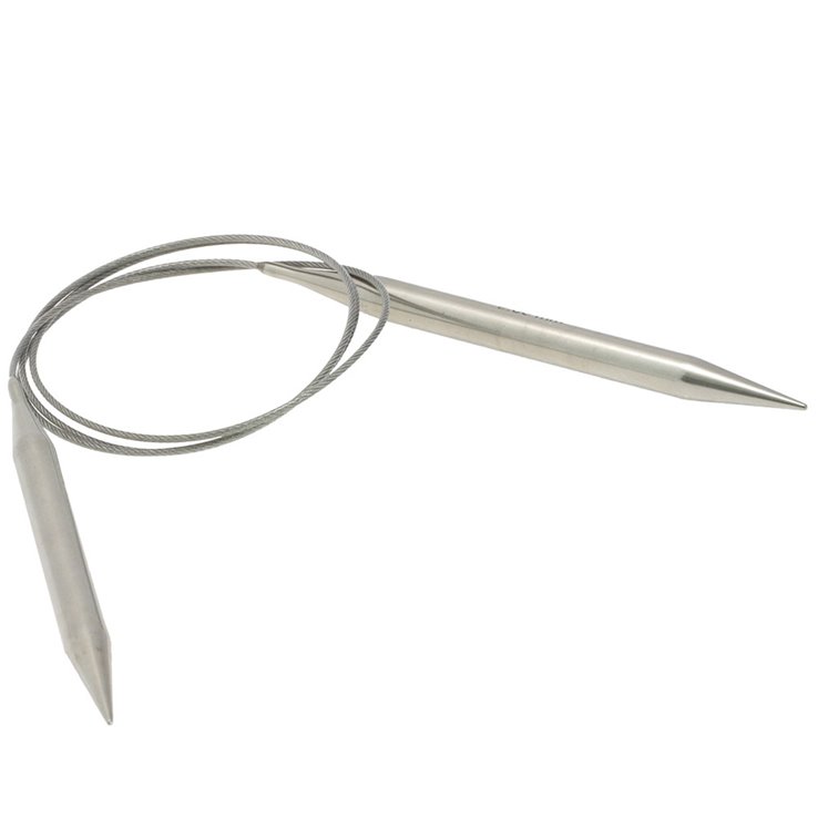 Lana Grossa Rundpind i rostfrit stål 9,0/100cm