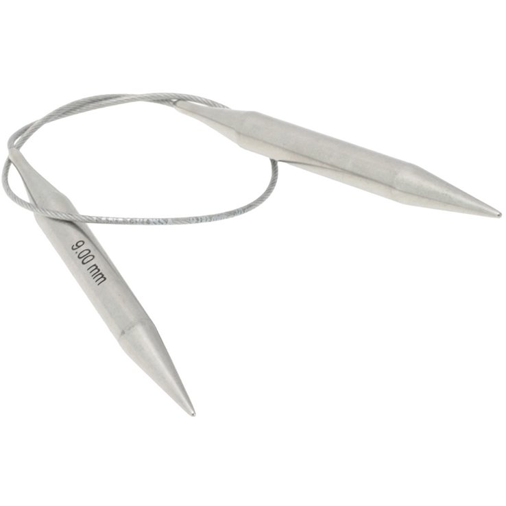 Lana Grossa Rundpind i rostfrit stål 9,0/40cm