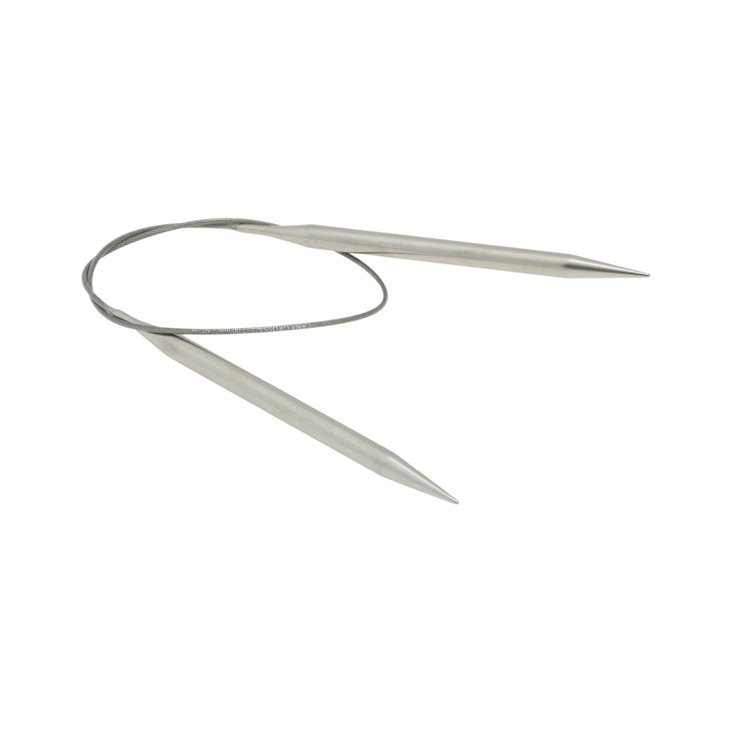 Lana Grossa Rundpind i rostfrit stål 7,0/60cm