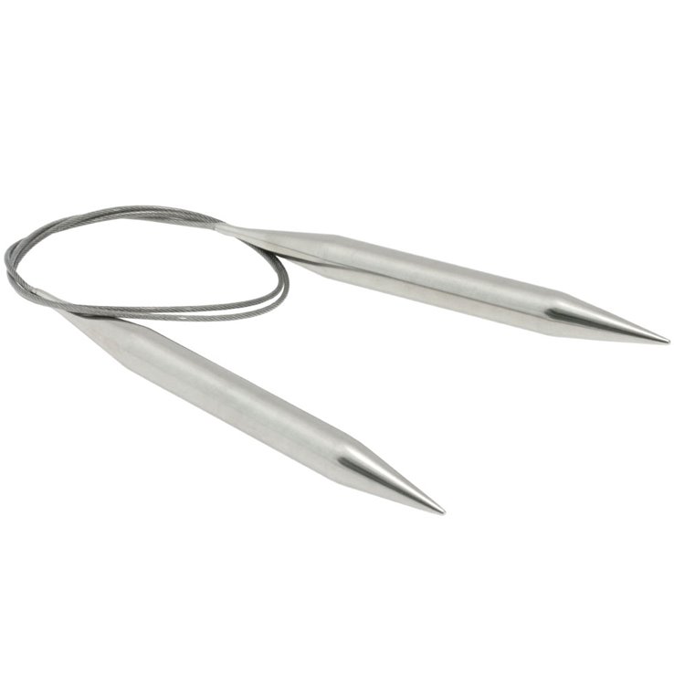 Lana Grossa Rundpind i rostfrit stål 12,0/80cm