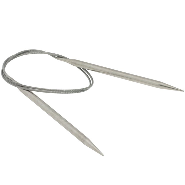 Lana Grossa Rundpind i rostfrit stål 6,5/80cm