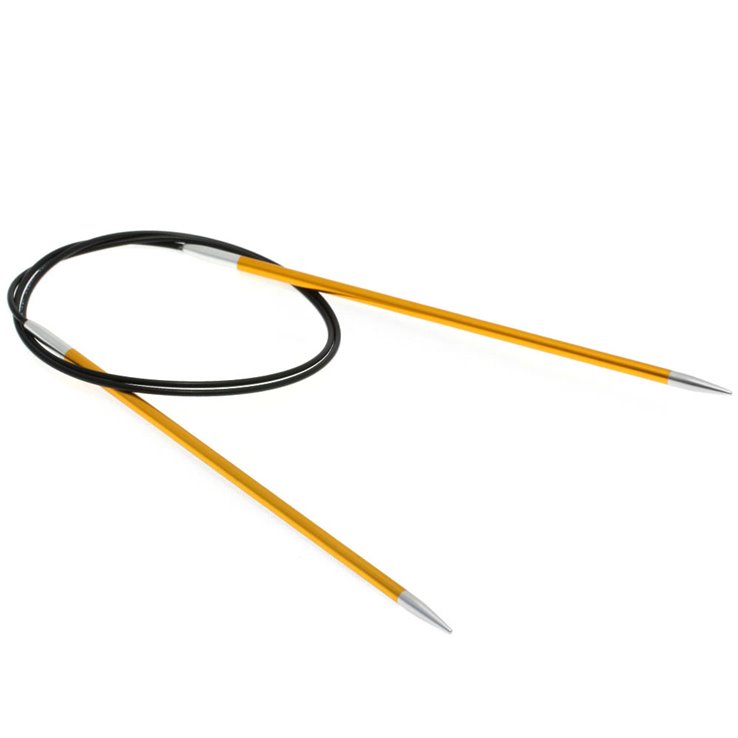 Lana Grossa Rundpind Aluminium Rainbow Str. 3,5/80cm