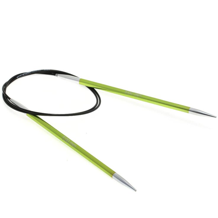 Lana Grossa Rundpind Aluminium Rainbow Str. 5,0/80cm