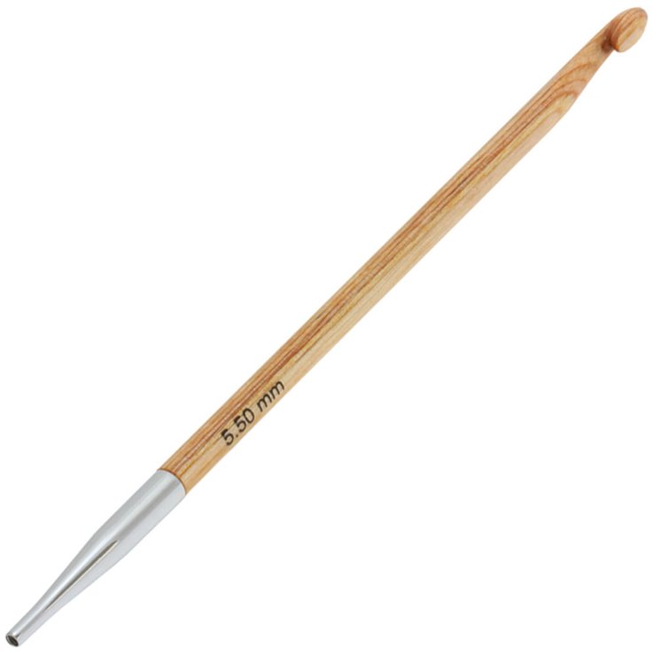 Lana Grossa Tunesisk Hæklenål Design Træ Str. 5,5