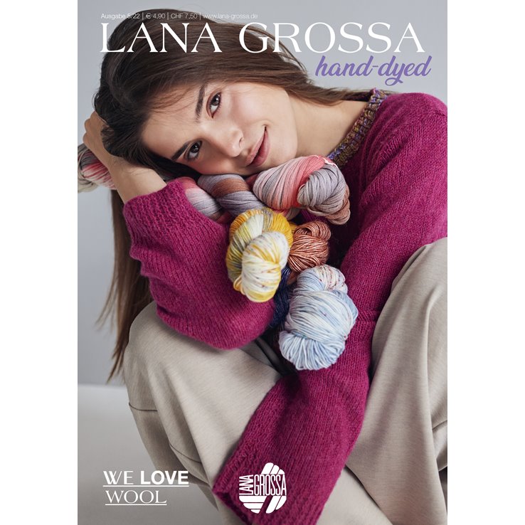 HAND-DYED No. 5 - German Edition fra Lana Grossa